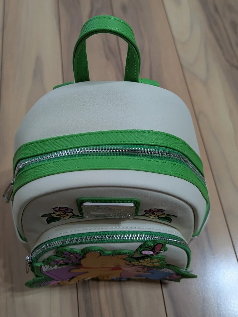 NWT! Loungefly Disney Winnie The Pooh Piglet & Pooh Bear Reading Mini Backpack
